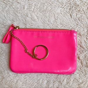 Victoria Secret zippered clutch
